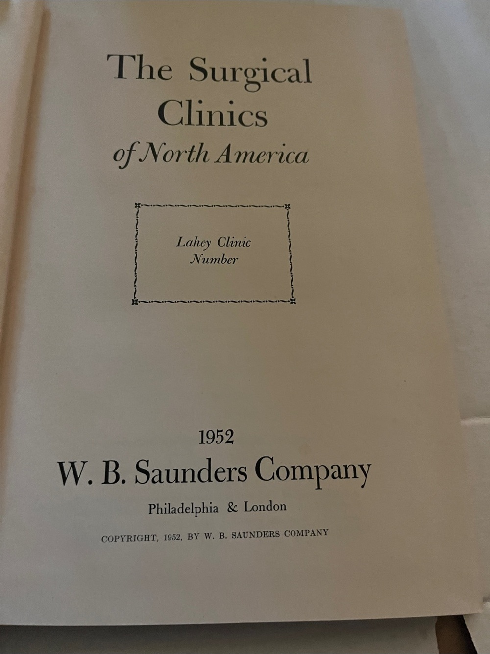 Book title page